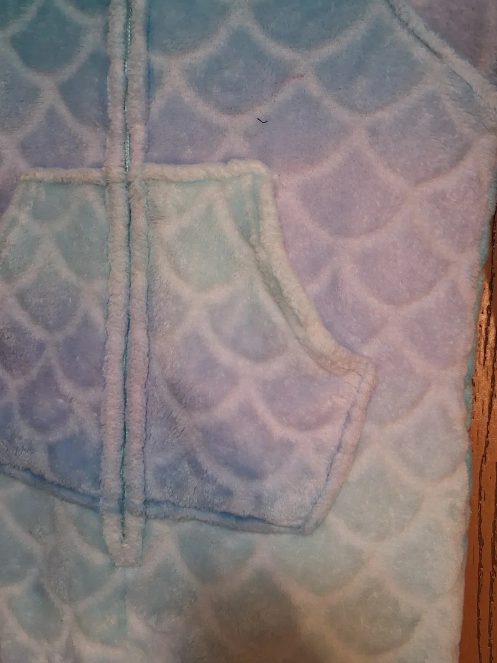 More Than Magic Blue and Purple Kids Mermaid-Scale One-Piece XS 260945